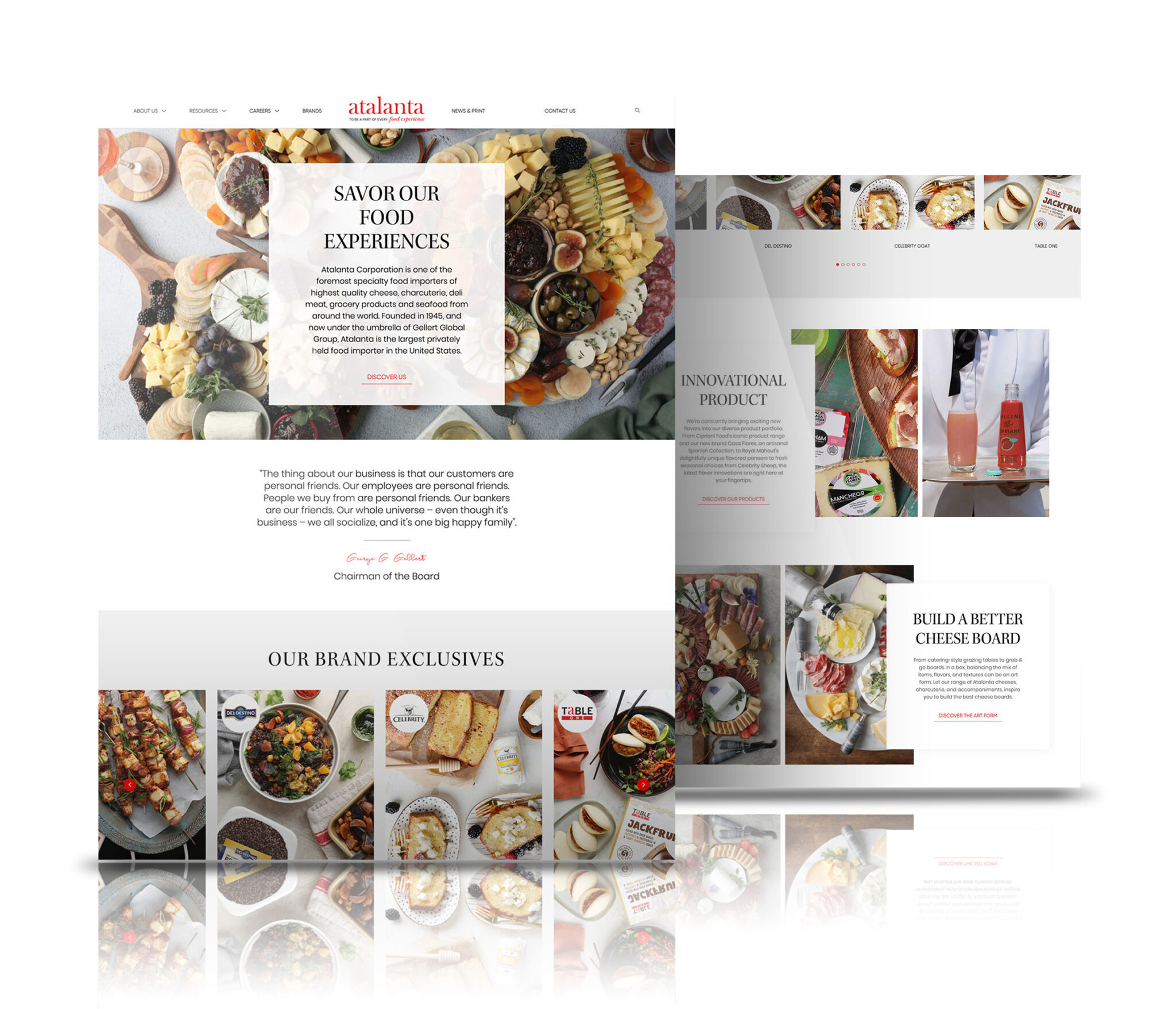 Atalanta Corporation homepage