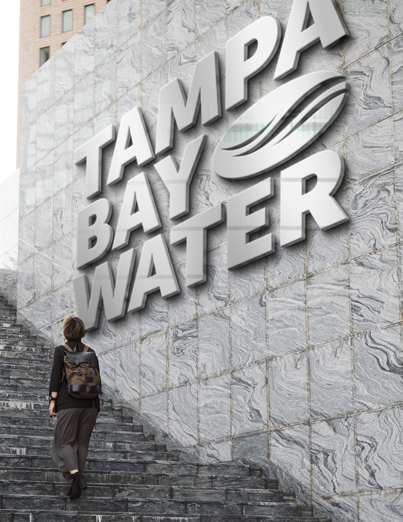 Tampa Bay Water building signage
